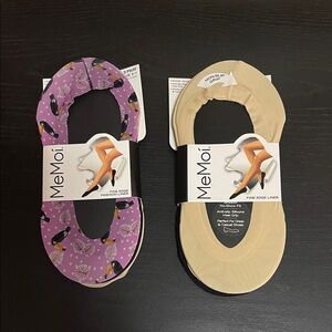 8pairs MeMoi No-Show Liner Socks Set NWT